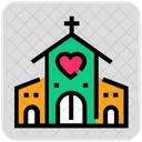 Valentine Day Catholic Church Icon
