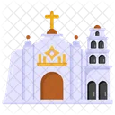 Church Religious Place Christian Building Icon