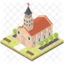 カトリック教会の建築、教会、礼拝堂 アイコン
