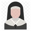 Catholic nun  Icon
