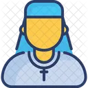 Catholic Person Christianity Father Icon