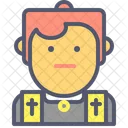 가톨릭 신부 기독교인 십자가 아이콘