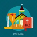 Catholicism Day Celebrations Icon