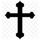 カトリックのシンボル、キリスト教の十字架、十字架のシンボル アイコン