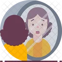 Catoptrophobia Fear Of Mirrors Icon