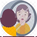 Catoptrophobia Fear Of Mirrors Icon