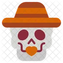 Catrina Halloween Holiday Icon