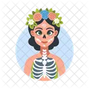 Catrina Skeleton  Icon