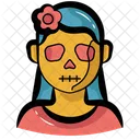 Catrina Sugar Skull  Icon