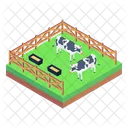 Cows Farm Animals Farm Domestic Animals Icon