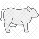 Cattle Farm Agriculture Icon