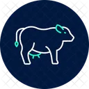 Cattle Farm Agriculture Icon