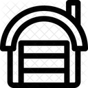 Cattle Shed Warehouse Airport Cargo Icon