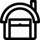 Cattle Shed Open Cattle Shed Warehouse Icon