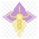 Cattleya Orchid Wild Flower Icon