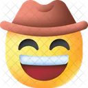 Cowboy Chapeu Ocidental Ícone