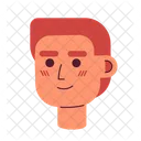 Man Male Red Hair Icon