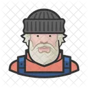 Caucasian Fisherman Aslaskan Caucasian アイコン
