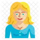 Caucasian Woman  アイコン
