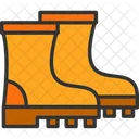 Caucho Bota Botas Icon