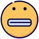 Caught Smile Emoji Icon
