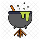 Cauldron Halloween Magic Icon