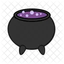 Cauldron Pot Halloween Icon