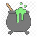 Witch Cauldron Pot Icon