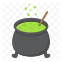 Witch Cauldron Witchcraft Icon