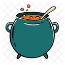 Halloween Cauldron Pot Icon