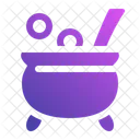Cauldron Boil Witch Icon