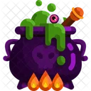 Cauldron Halloween Scary Icon