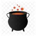 Cauldron Halloween Poison Icon