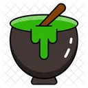 Cauldron Witch Cauldron Halloween Potion Icon