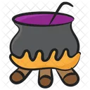 Caldron Cooking Pot Halloween Pot アイコン