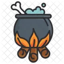 Cauldron Pot Cauldron Halloween Icône