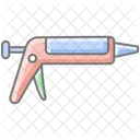 Caulking Gun Awesome Lineal Color Icon Icon
