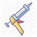 Caulking Gun Lineal Style Iconscience And Innovation Pack Icon