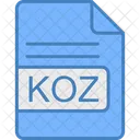 Koz Archivo Formato Icono