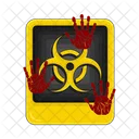 Biohazard Caution Safety Icon