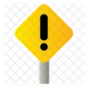 Caution Sign Construction Icon
