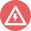 Caution Thunder Thunderbolt Icon
