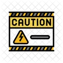 Caution Electricity Electric Icon