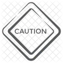 Caution Board  Icon