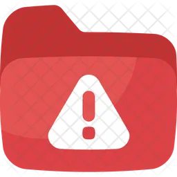 Caution folder  Icon