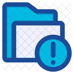 Caution Folder  Icon