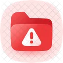 Caution folder  Icon