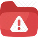 Caution folder  Icon