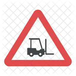 Caution Forklift  Icon