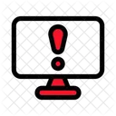 Monitor Caution Alert Icon